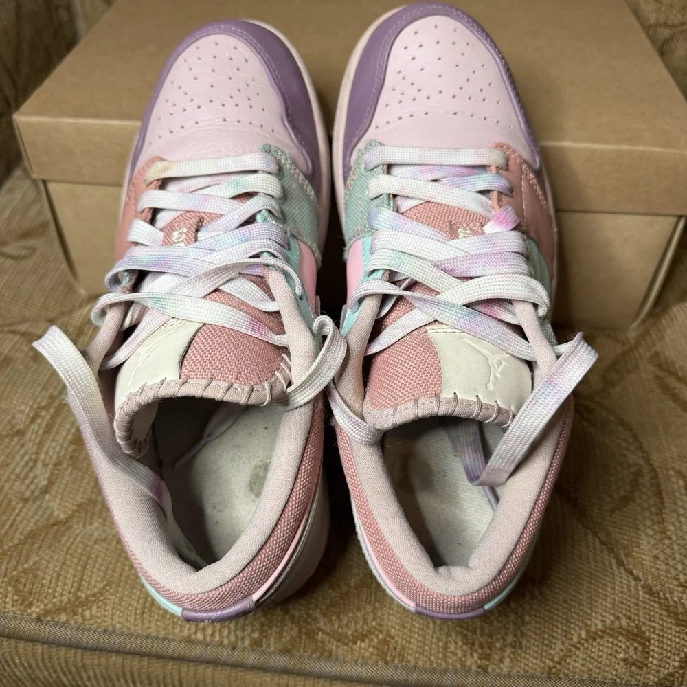 Nike Air Jordan 1 Low SE Easter Pastel Champagne DJ5196-615 Men's Size 7.5